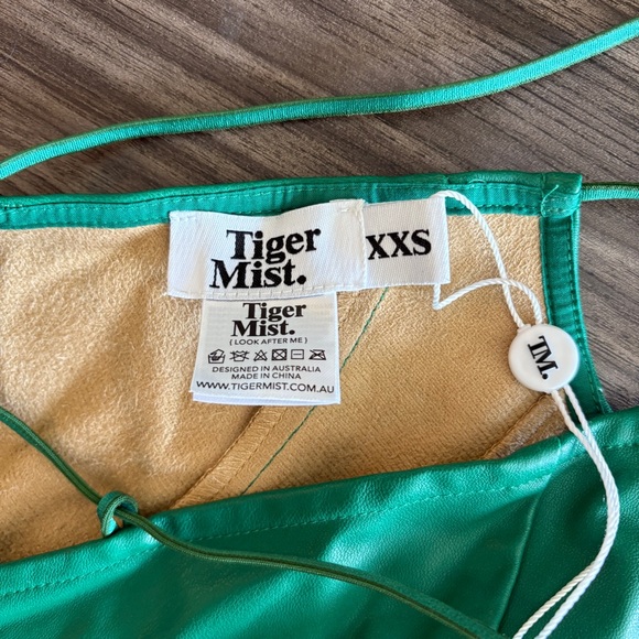 Tiger Mist Green Strappy Top - Picture 5 of 7